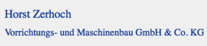 Horst Zerhoch Vorrichtungs- Und Maschinenbau Gmbh & Co. Kg