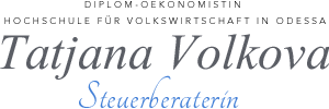 TATJANA VOLKOVA Steuerberaterin